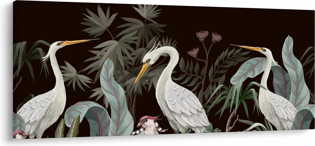 Obraz - Vtáky (120x50 cm)