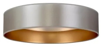 Duolla - LED Stropné svietidlo ROLLER LED/24W/230V pr. 45 cm strieborná/zlatá