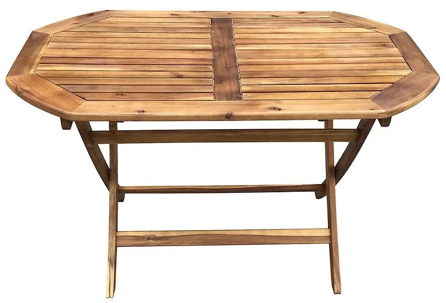 Drevený stôl oválny