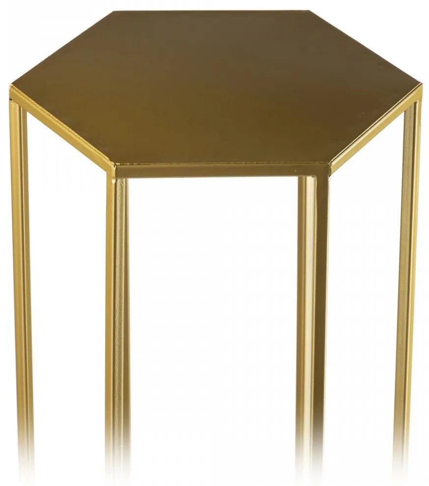 Stojan na kvety LOFTSTYLE I 100 cm zlatý