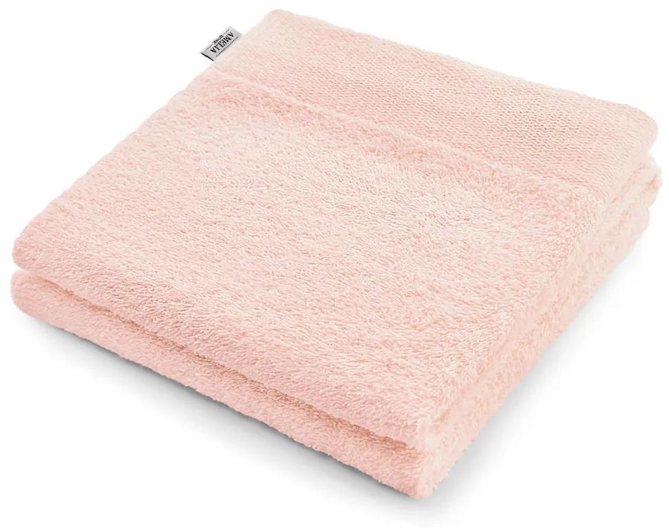 Bavlnený uterák AmeliaHome AMARI ružový
