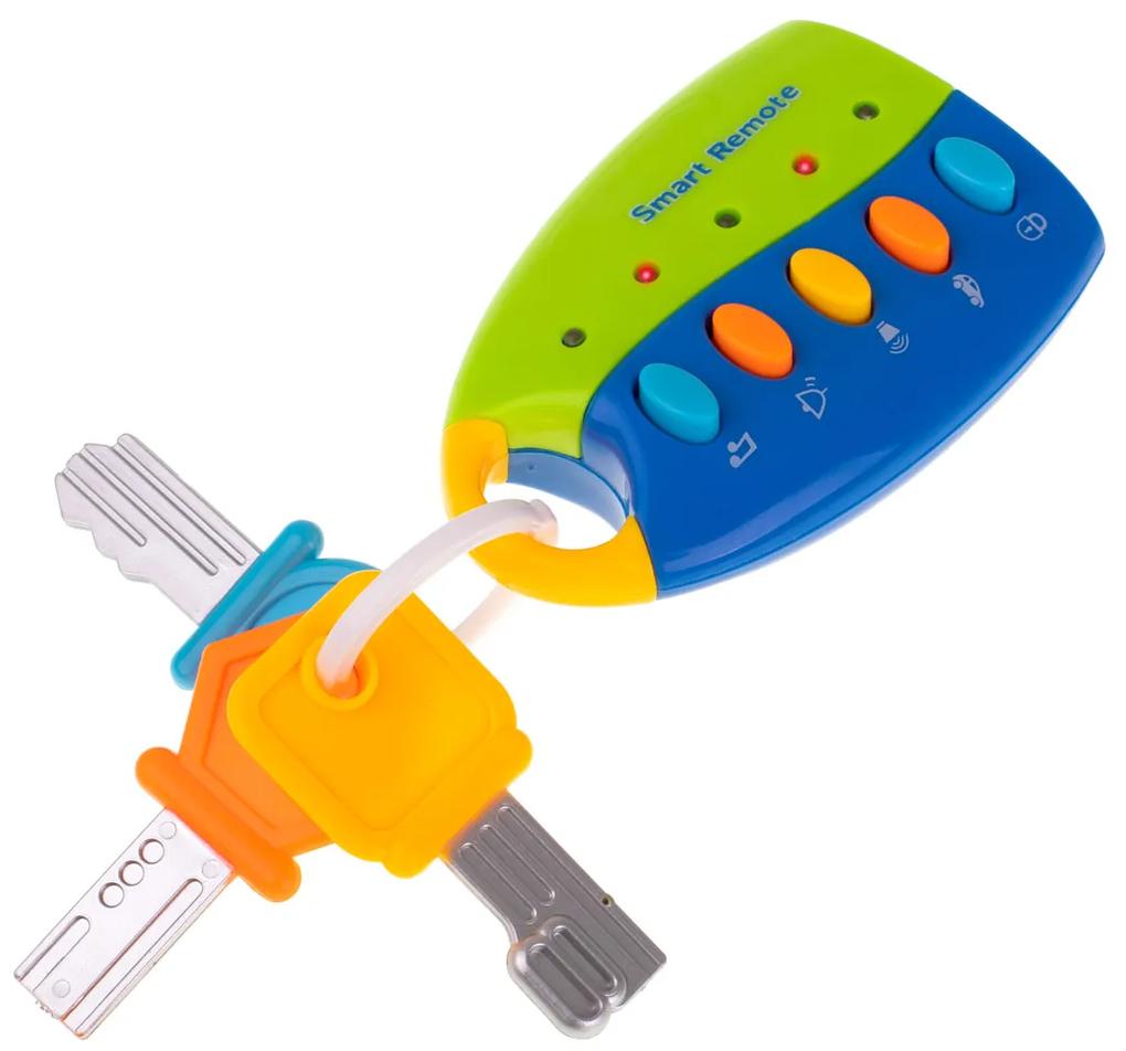 Kľúče od auta s interaktívnou hračkou na diaľkové ovládanie