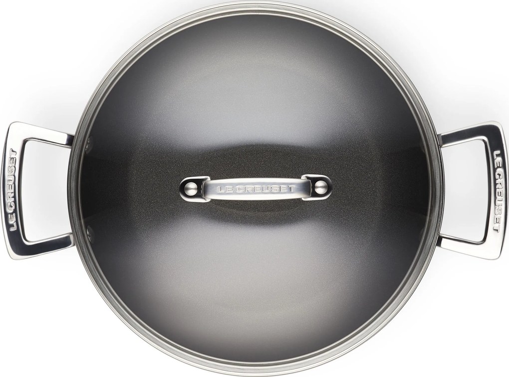 Hrniec Le Creuset nepriľnavý hliník s úchytmi 30 cm