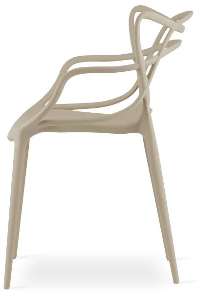 Set troch stoličiek KATO béžové (3ks)