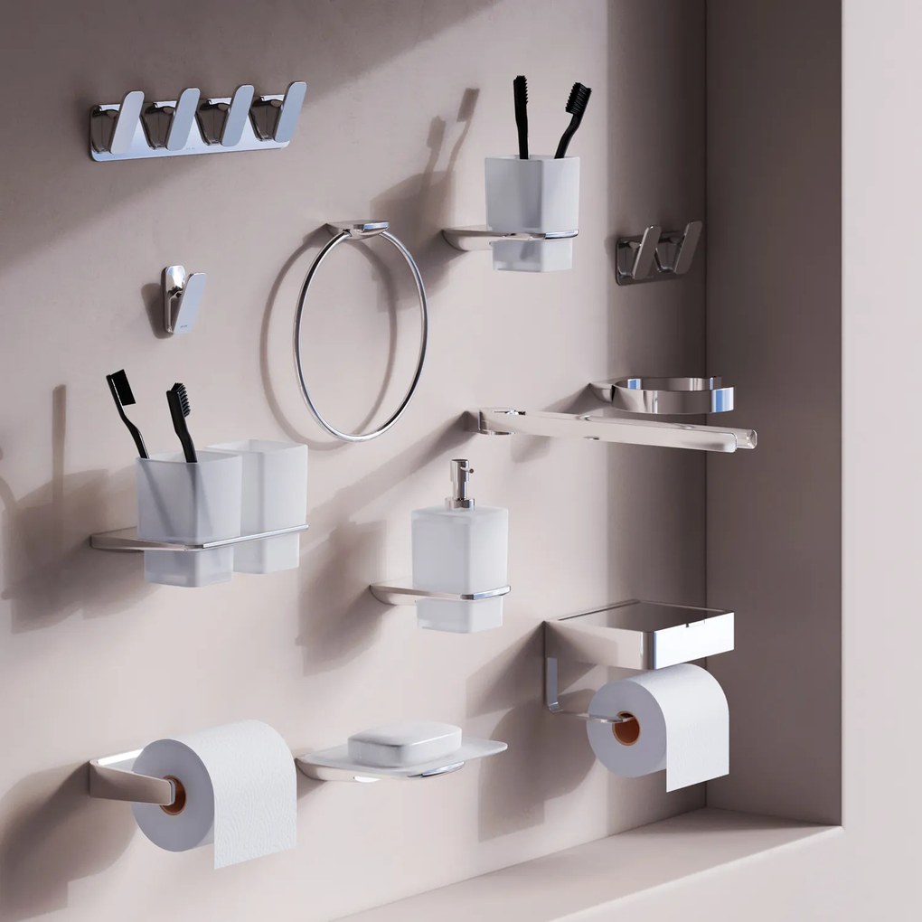 Toaletná kefa AM.PM Inspire 2.0 AIB33400 nástenná, chróm