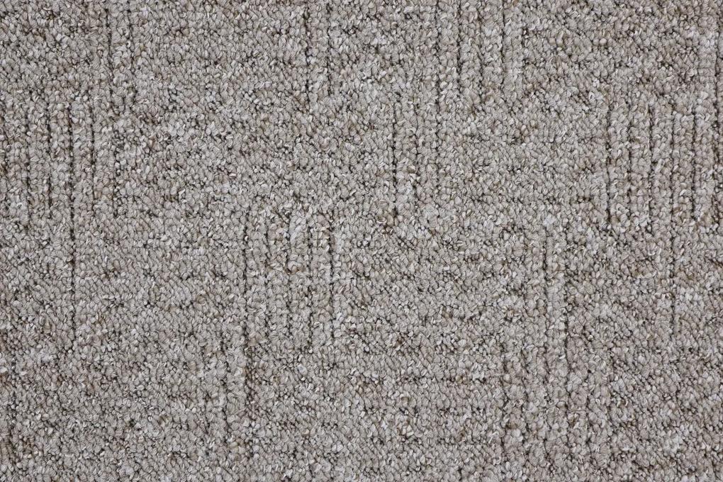 Metrážny koberec Globus 6014 béžový - S obšitím cm