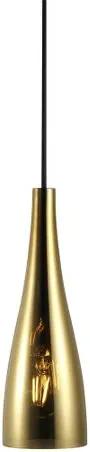 EMBLA | závesné svietidlo s tienidlom v tvare fľaše Farba: Zlatá
