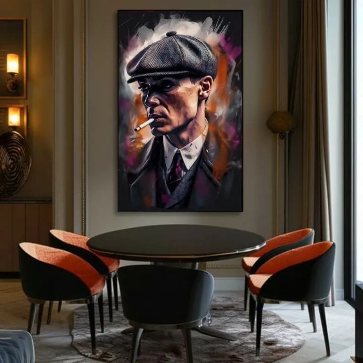 Obraz Tommy Shelby: Kráľ ulíc | Akrylové detaily