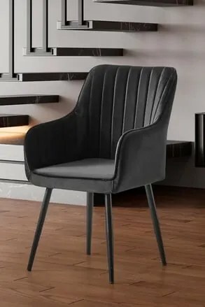 Sada jedálenských stoličiek Nova Anthracite, 2 ks