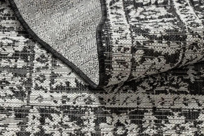 Koberec ORGANIC 2762 čierny / krémový