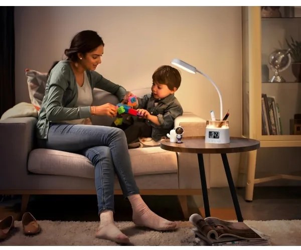 Immax 08980L-LED RGBW Stmievateľná lampa s držiakom na ceruzky FALCON LED/10W/5V