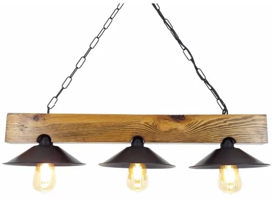 Luster na reťazi SAPKA 3xE27/60W/230V