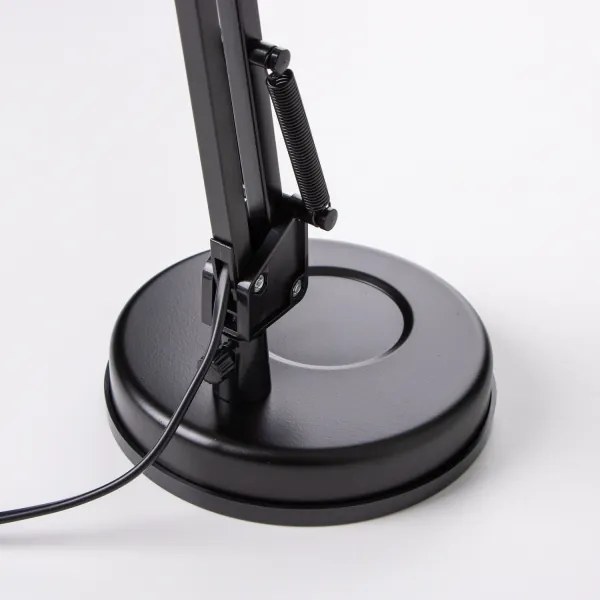 Brilagi - LED Stolná lampa ROMERO 1xE27/10W/230V čierna