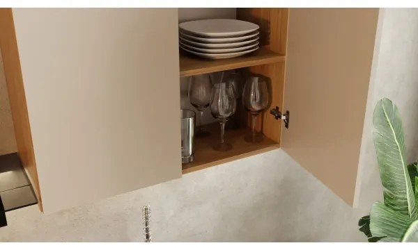 Kuchynská linka JOY 200 cm orech