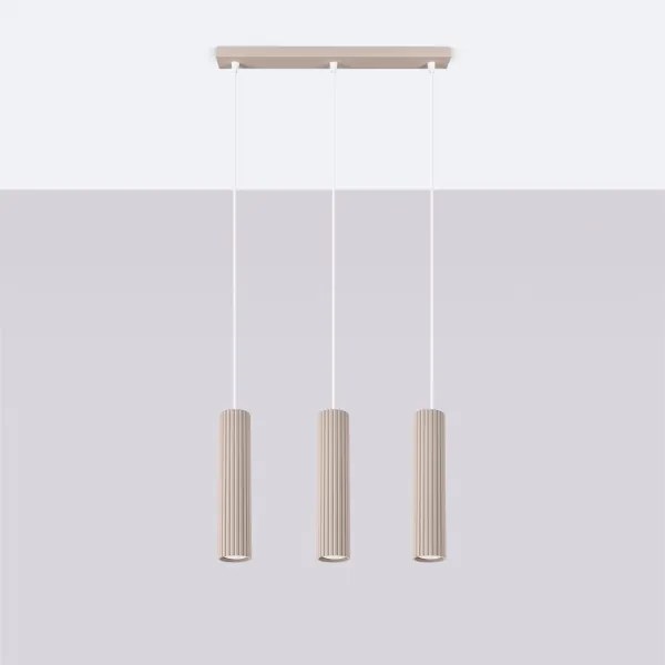 Brilagi - Luster na lanku CRESTO 3xGU10/10W/230V taupe