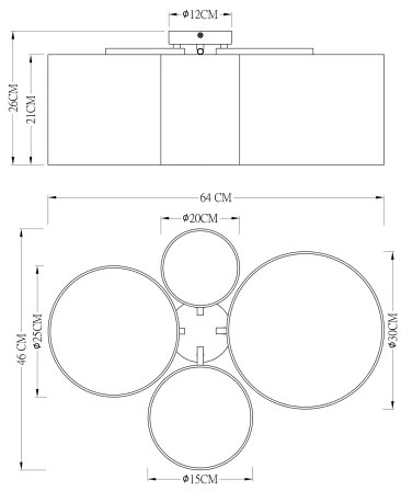 Globo 15586-4D