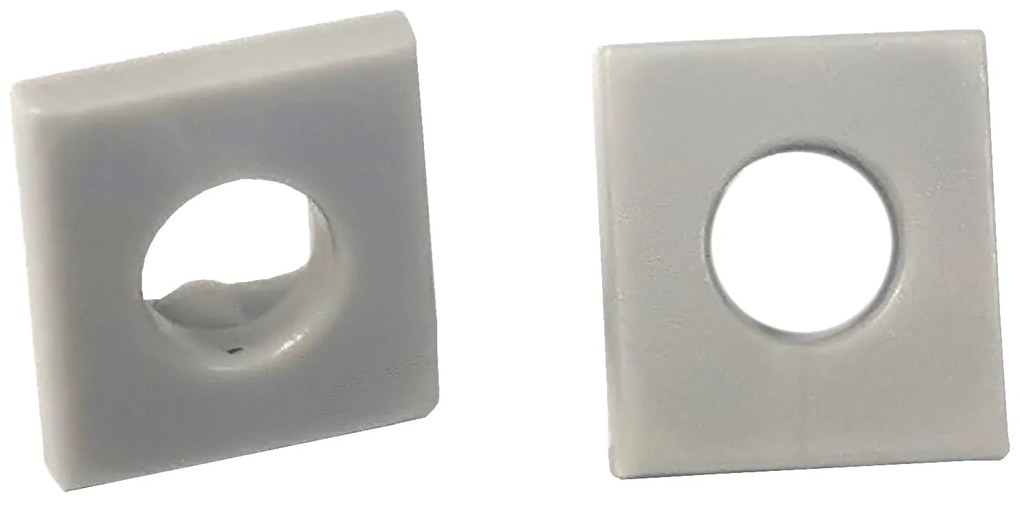 BERGE Koncovky profilov BRG-22, BRG-25 2 ks sivé