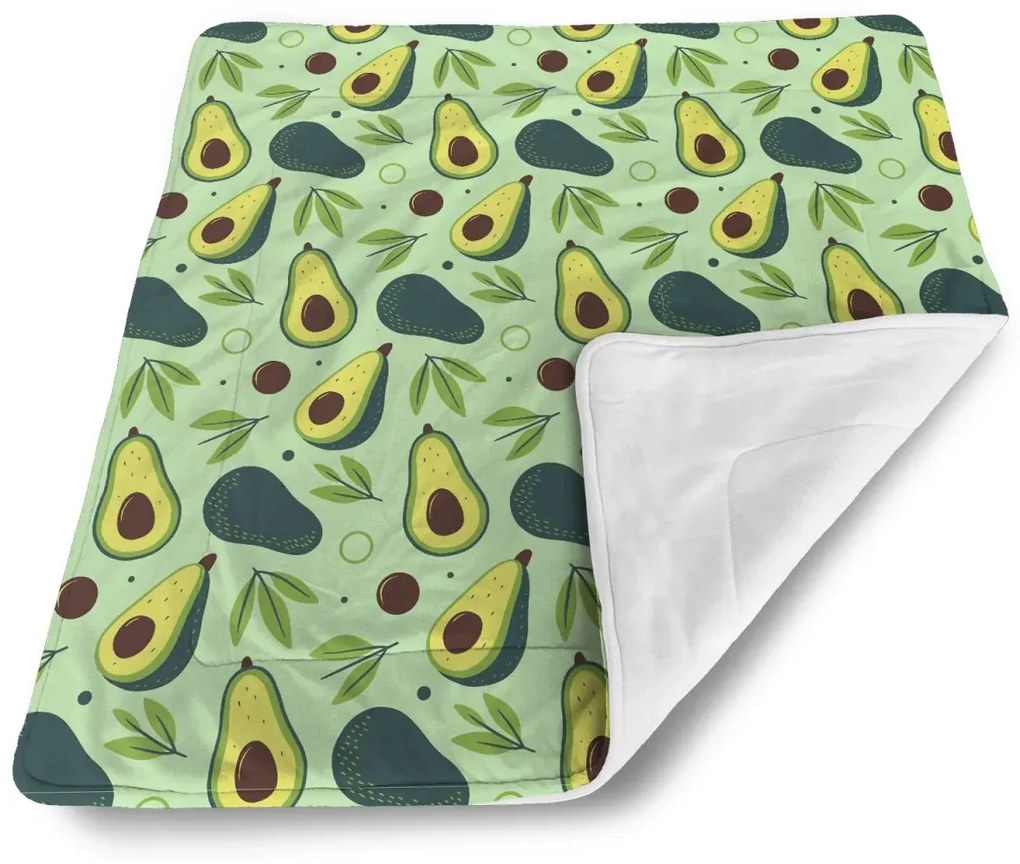 Sablio Deka pre bábätko Kreslené avokádo - 90x120 cm
