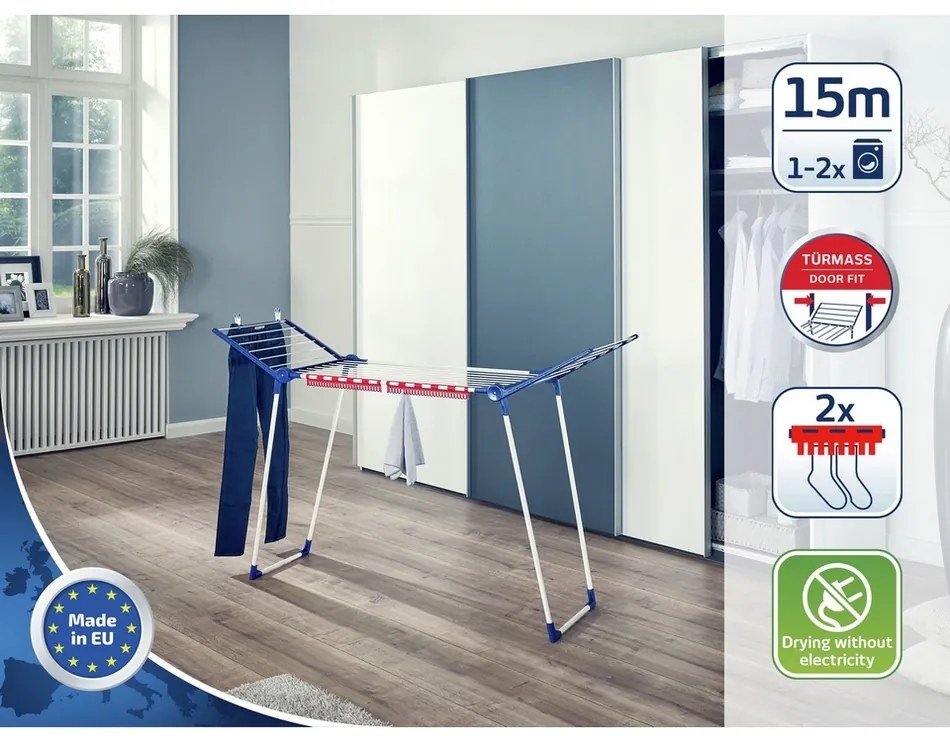 Leifheit Pegasus 150 Solid Slim sušiak na bielizeň 81570