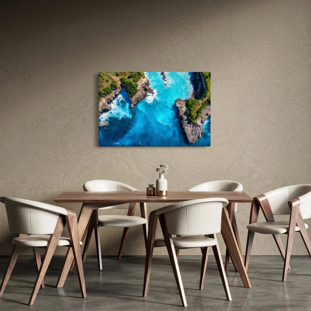 Obraz - Zátoka na Bali (90x60 cm)