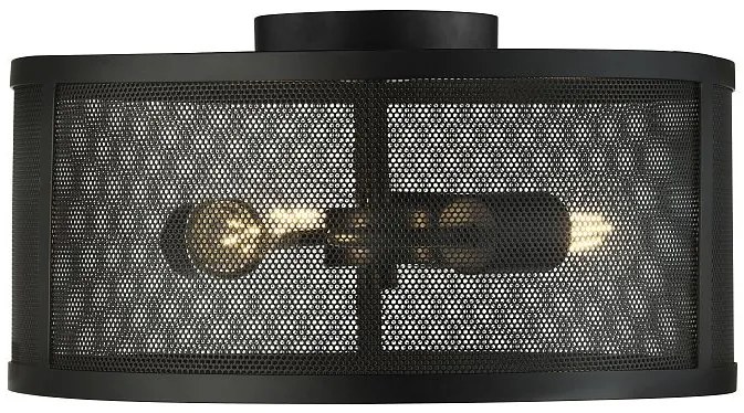 Searchlight 2843-3BK Fishnet stropné svietidlo E27 3 x 60W