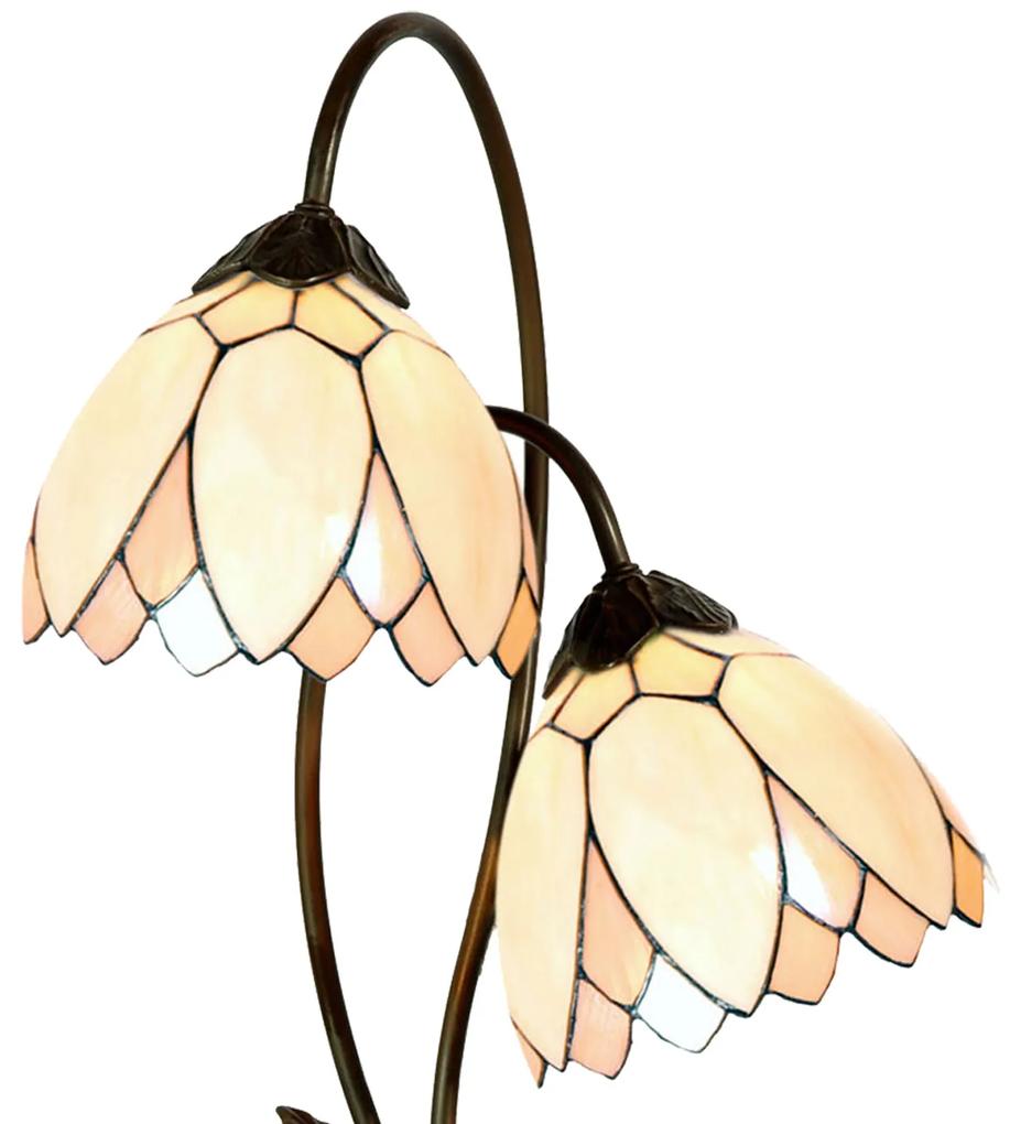Tiffany nočná lampa LUPENE 35*33*61