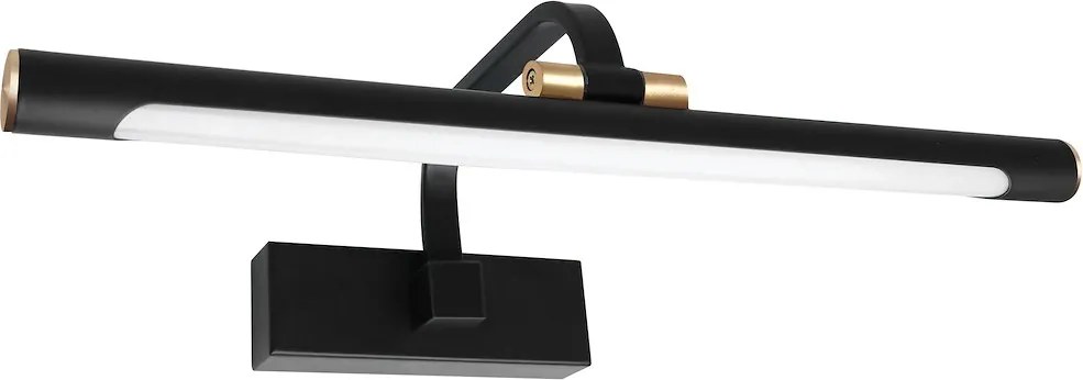 Nástenné LED svietidlo Vinci, 1x LED 12w, 4000k, (fi 40cm), b/g