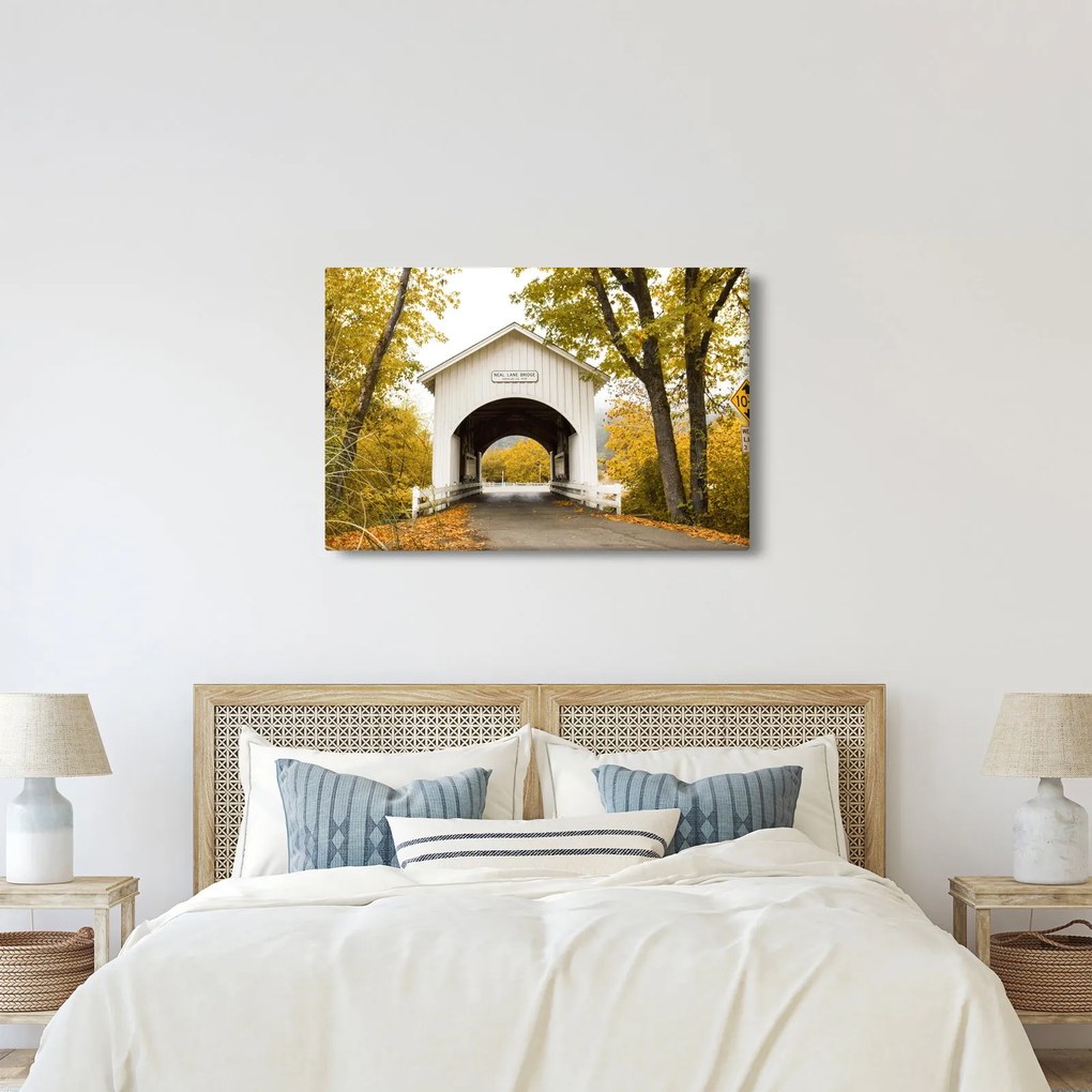 Obraz mosta v Oregone (90x60 cm)