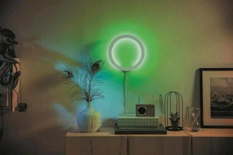 PHILIPS HUE Nástenné LED inteligentné osvetlenie HUE SANA s funkciou RGB, 20W, teplá biela-studená biela, okrúhl