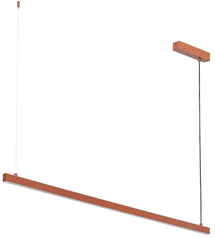 Argon 8834 - LED Luster na lanku MIAMI LED/37W/230V 3000K hnedá