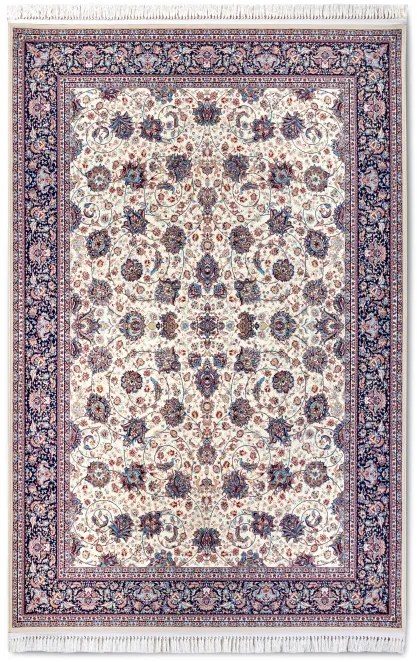 Koberec Villeroy & Boch Kollektion 1870 Alfred krémový / modrý