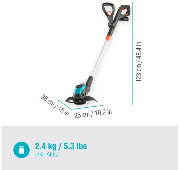 Gardena Aku zastrihávač EasyCut 23/18 V Power For All (100347920)