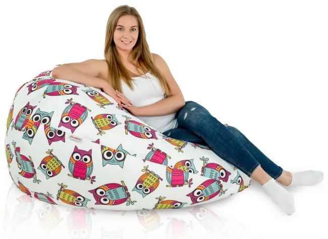 Sedací vak pre deti SAKO sovy