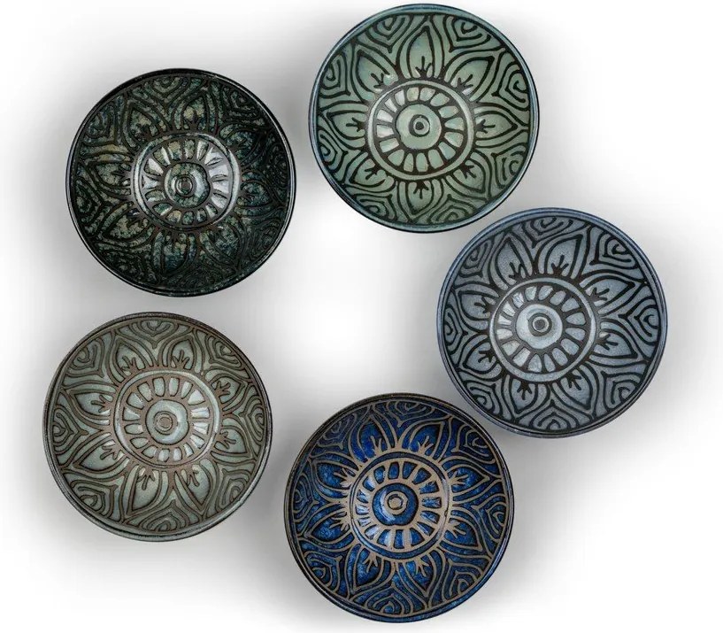 Porcelánové servírovacie misky v súprave 5 ks 150 ml Jara – Bredemeijer