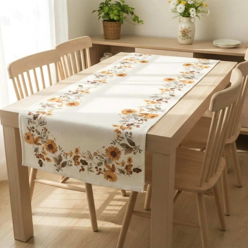 Forbyt Behúň Jesenné kvety, 40 x 140 cm