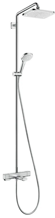Hansgrohe Croma E, Showerpipe 280 1jet s vaňovým termostatom, chrómová, HAN-27687000