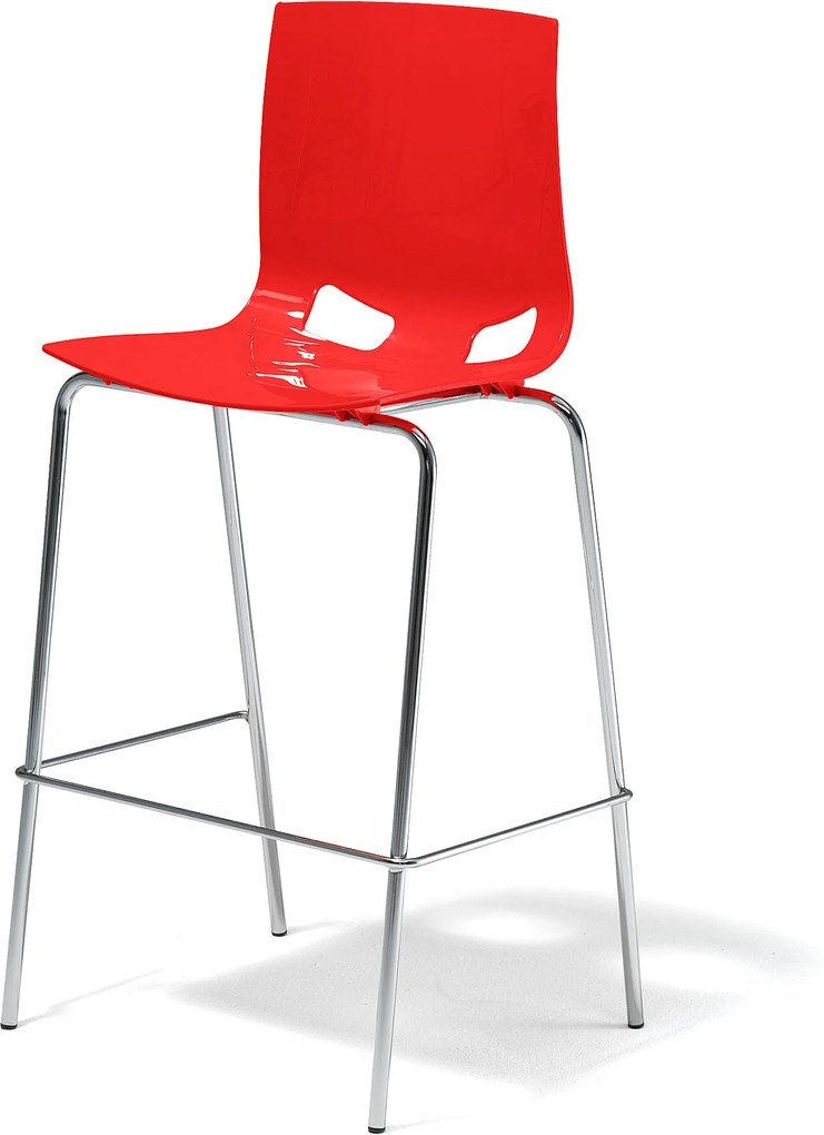 Barová stolička Phoenix, červená