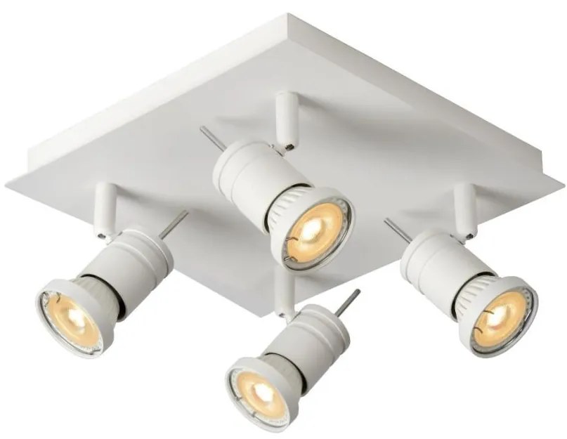 Lucide 17990/19/31 - LED bodové svietidlo TWINNY-LED 4xGU10/4,5W/230V biele 25cm