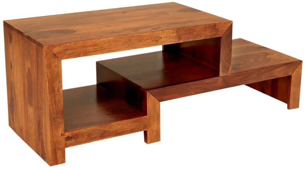 furniture-nabytek.cz - Televizní stolek z masivu z dřeva palisandr 120x45x45
