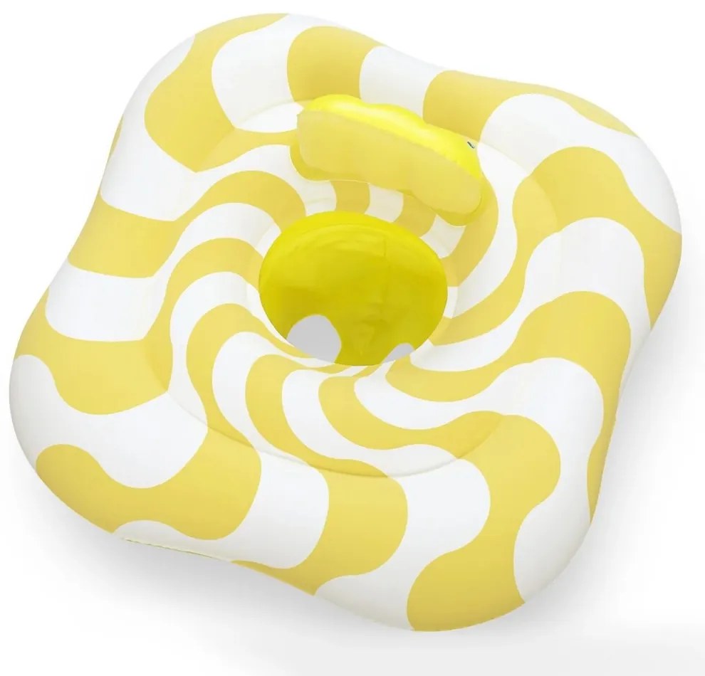 Bestway 32298 Nafukovací baby sedací kruh s opierkou, 79 x 79 cm