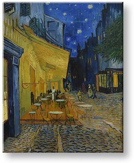 Obraz na plátne Vincent van Gogh - Café Terrace at Night | rôzne rozmery