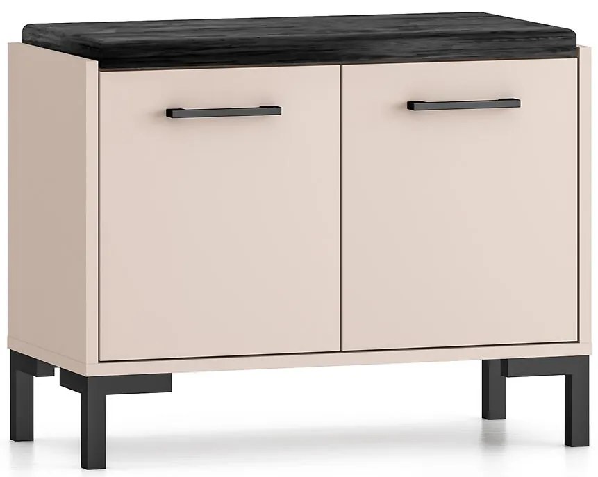 Skrinka na topánky OIVEN 03 Cashmere