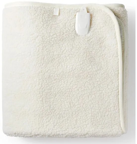 Nedis PEBL120CWT1 - Elektrická vyhrievacia deka 60W/230V 150x80 cm vlna