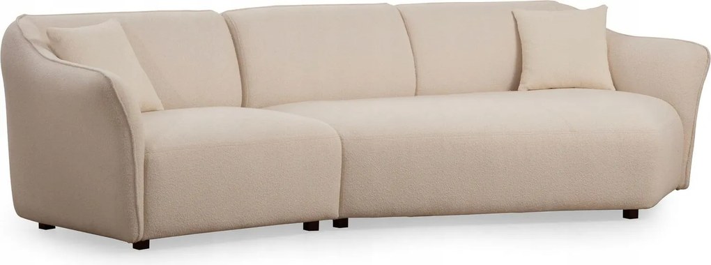 Rohová sedačka Mentasota 6 (krémová)