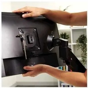 Držiak na monitor Fellowes TALLO Modular, 2FS, 2 ramená, čierna