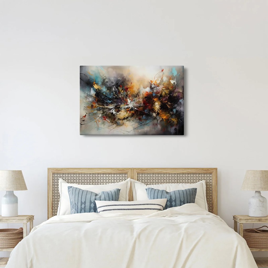 Obraz - Abstraktná grafika (90x60 cm)