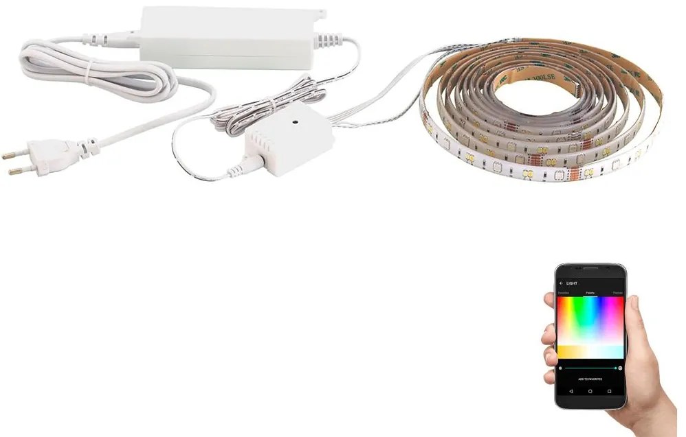 Eglo 32733 - LED RGB pásik 5m STRIPE-C LED/19W/230V
