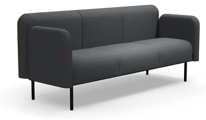 Pohovka VARIETY, 3 miestna, látka Blues CSII, antracit