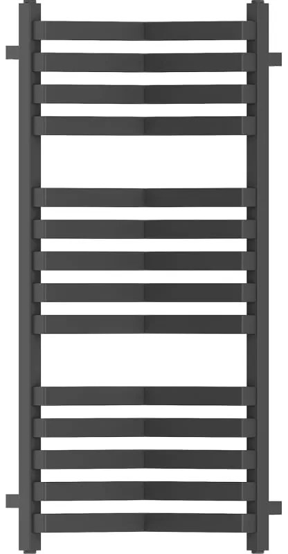 Mexen Loop, kúpeľňový radiátor 1000 x 375 mm, 572 W, grafitová, W129-1000-350-00-66