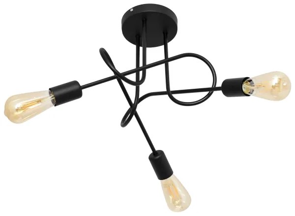 Detský prisadený luster OXFORD 3xE27/15W/230V